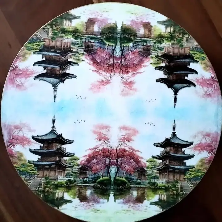 Tabla giratoria oriental 