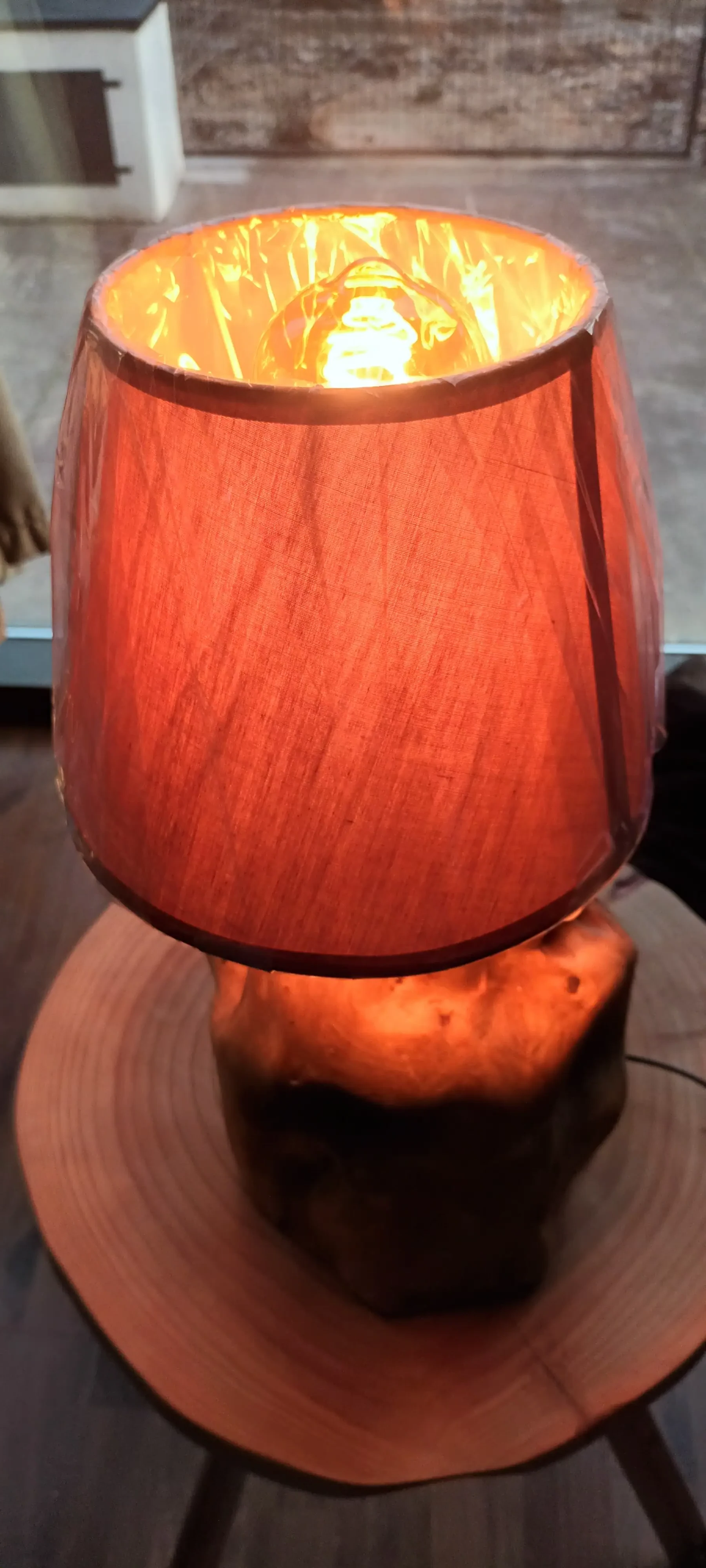 Lámpara madera - Imagen 3