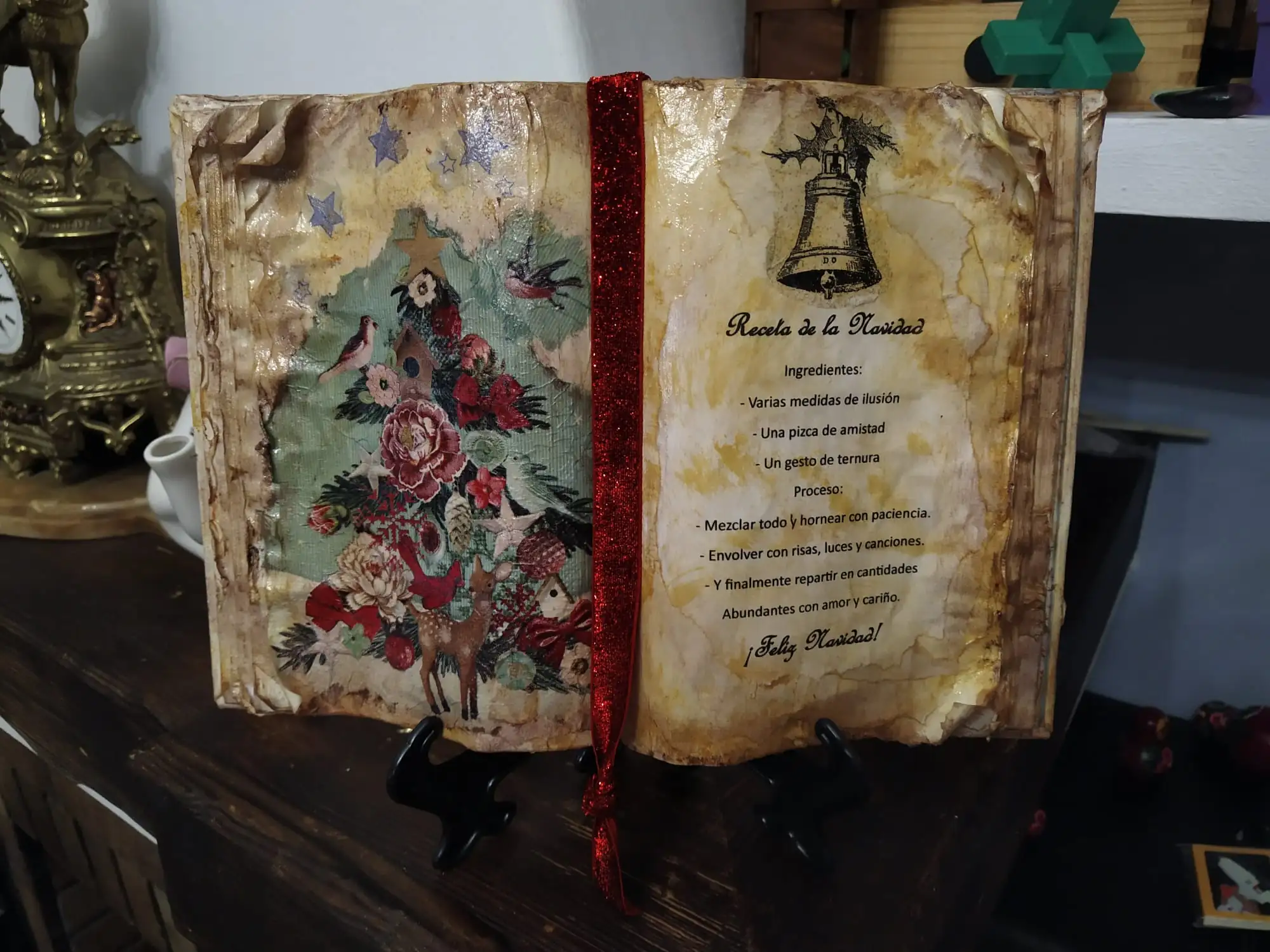 Libro envejecido