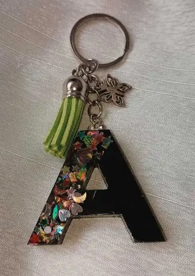 Llavero inicial "A"