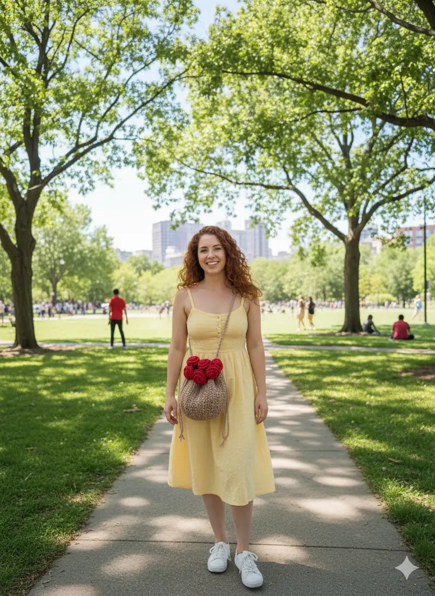 Bolso Ramo de Rosas - Imagen 2