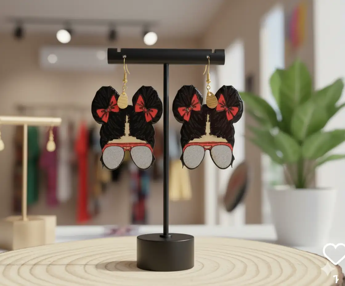 Pendientes Las mil caras - Imagen 3