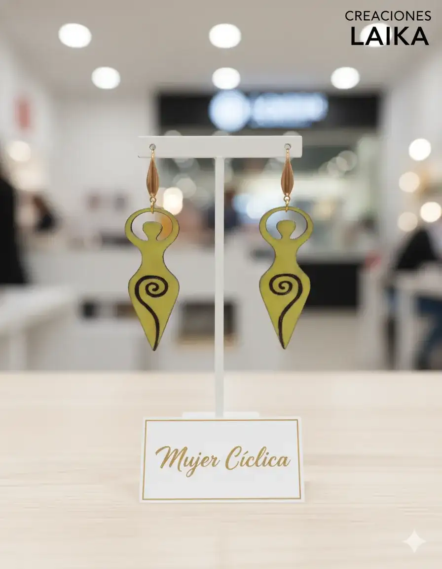 Pendientes mujer cíclica