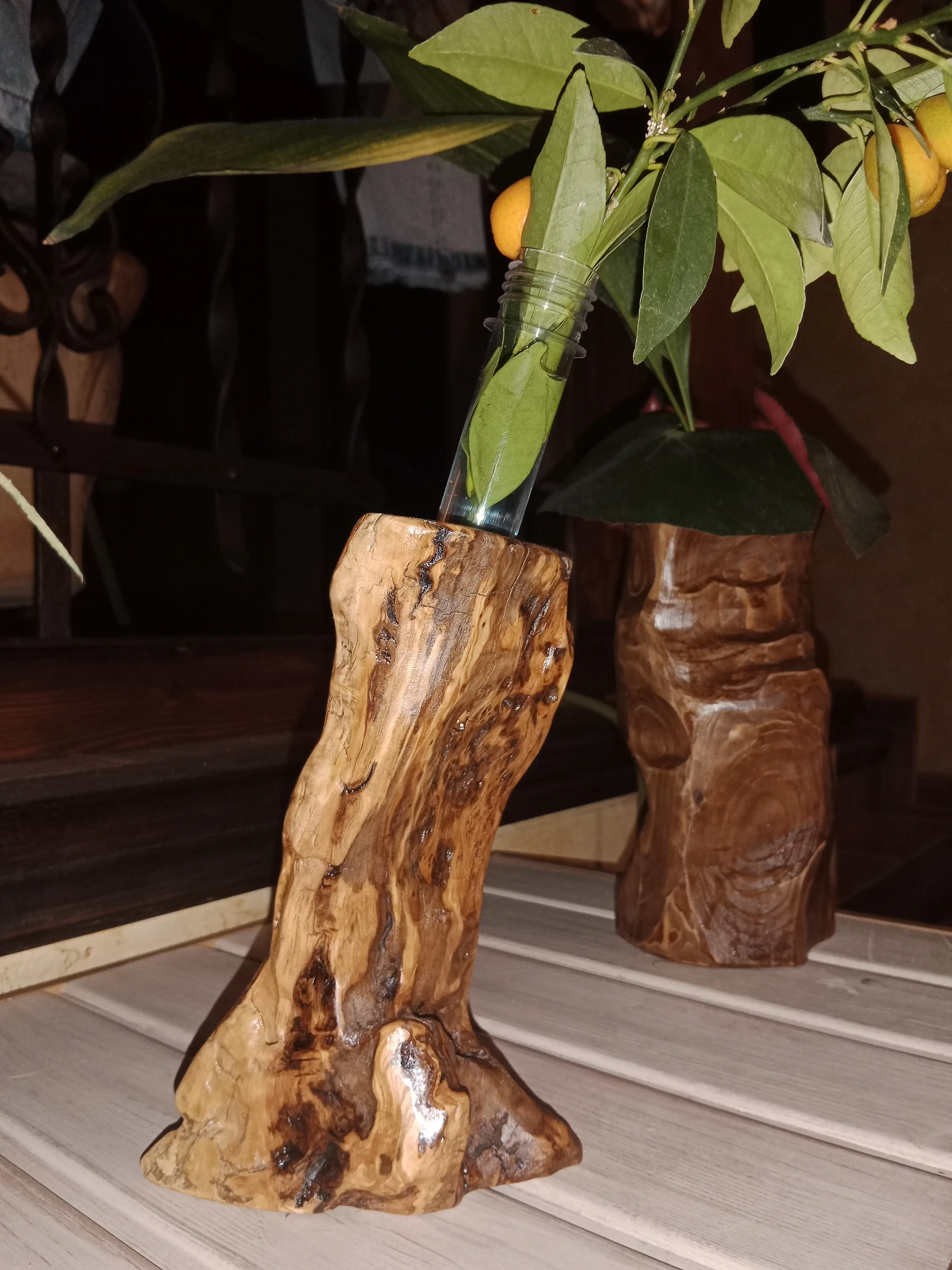 Florero de madera - Imagen 2