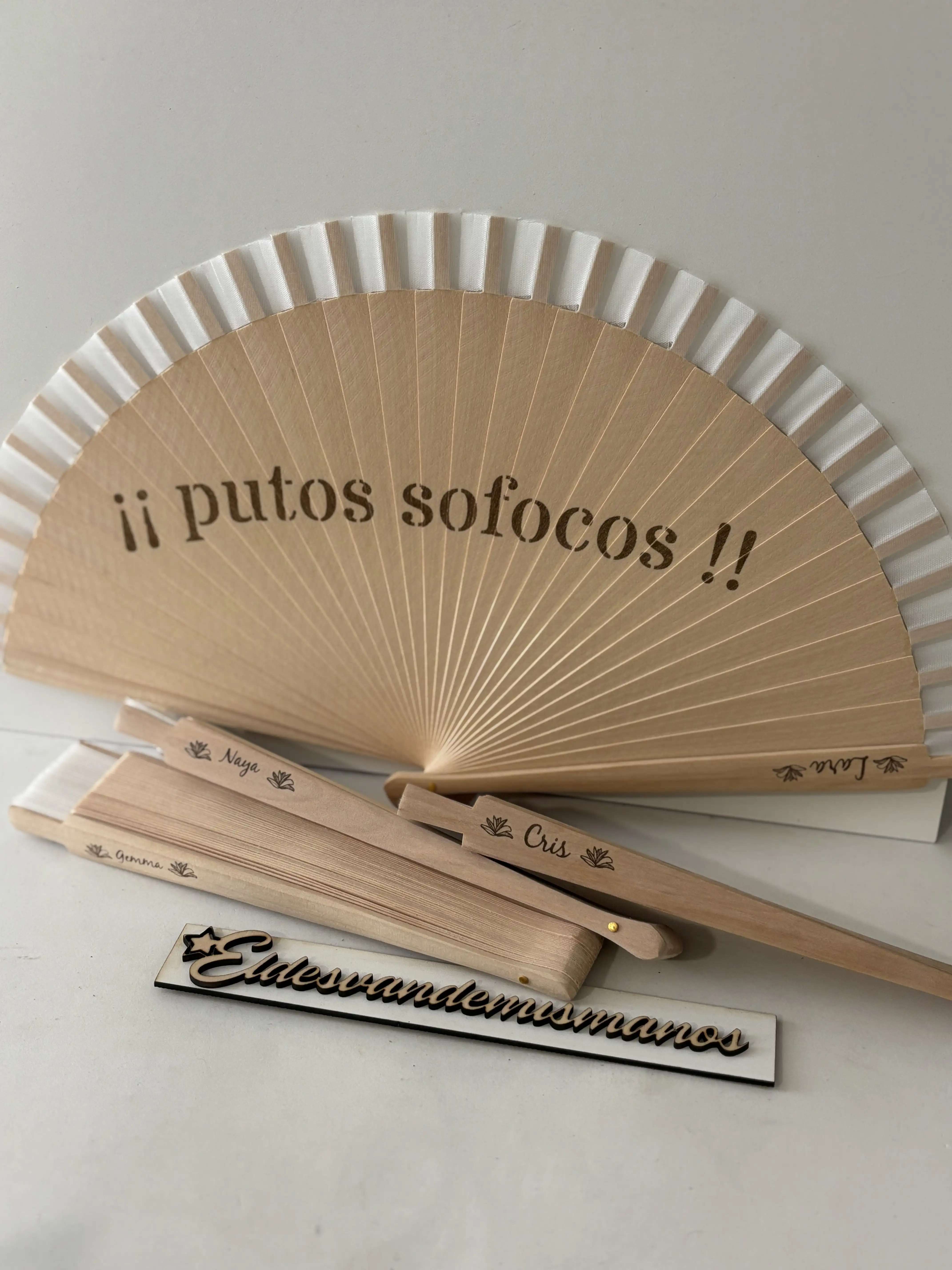 Abanico personalizado 