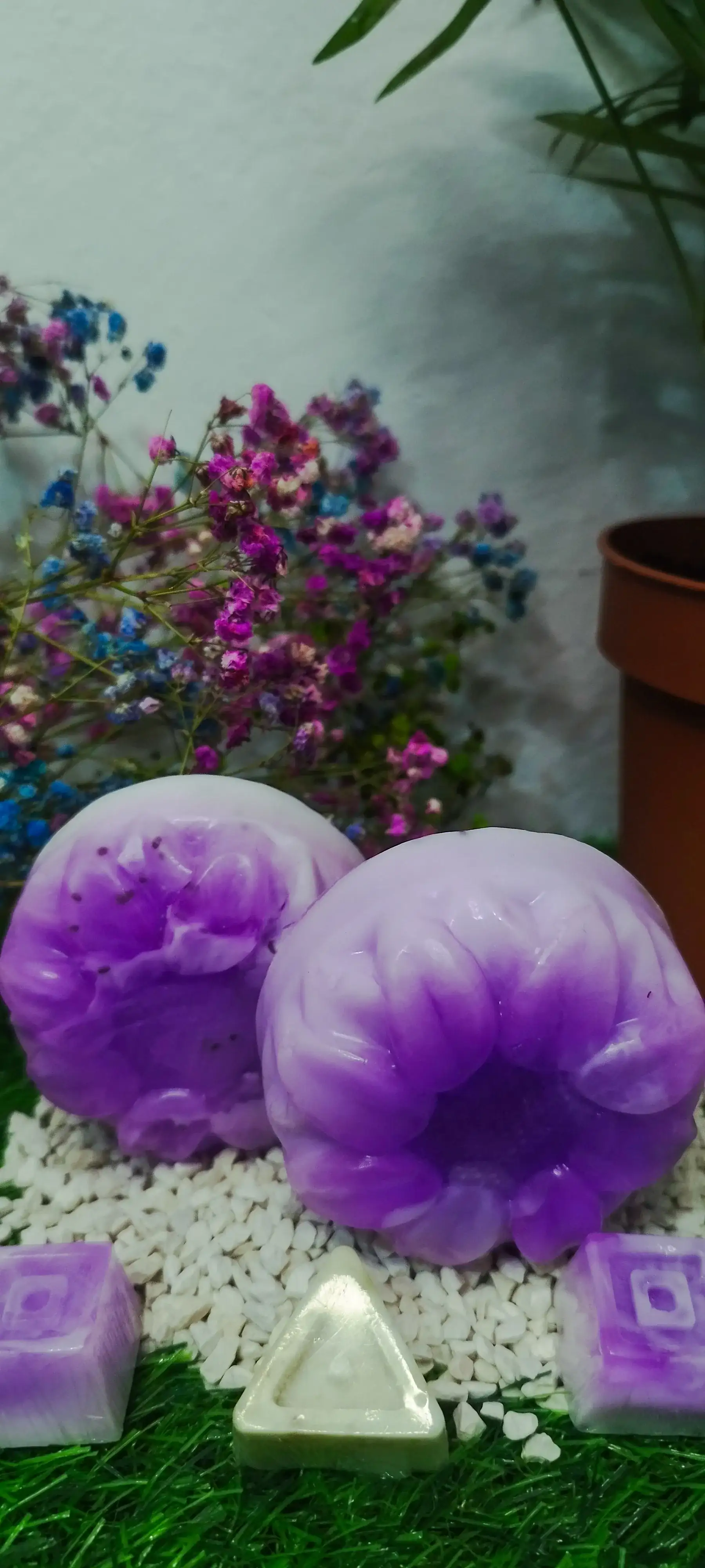 Jabón lavanda con semillas de chia 