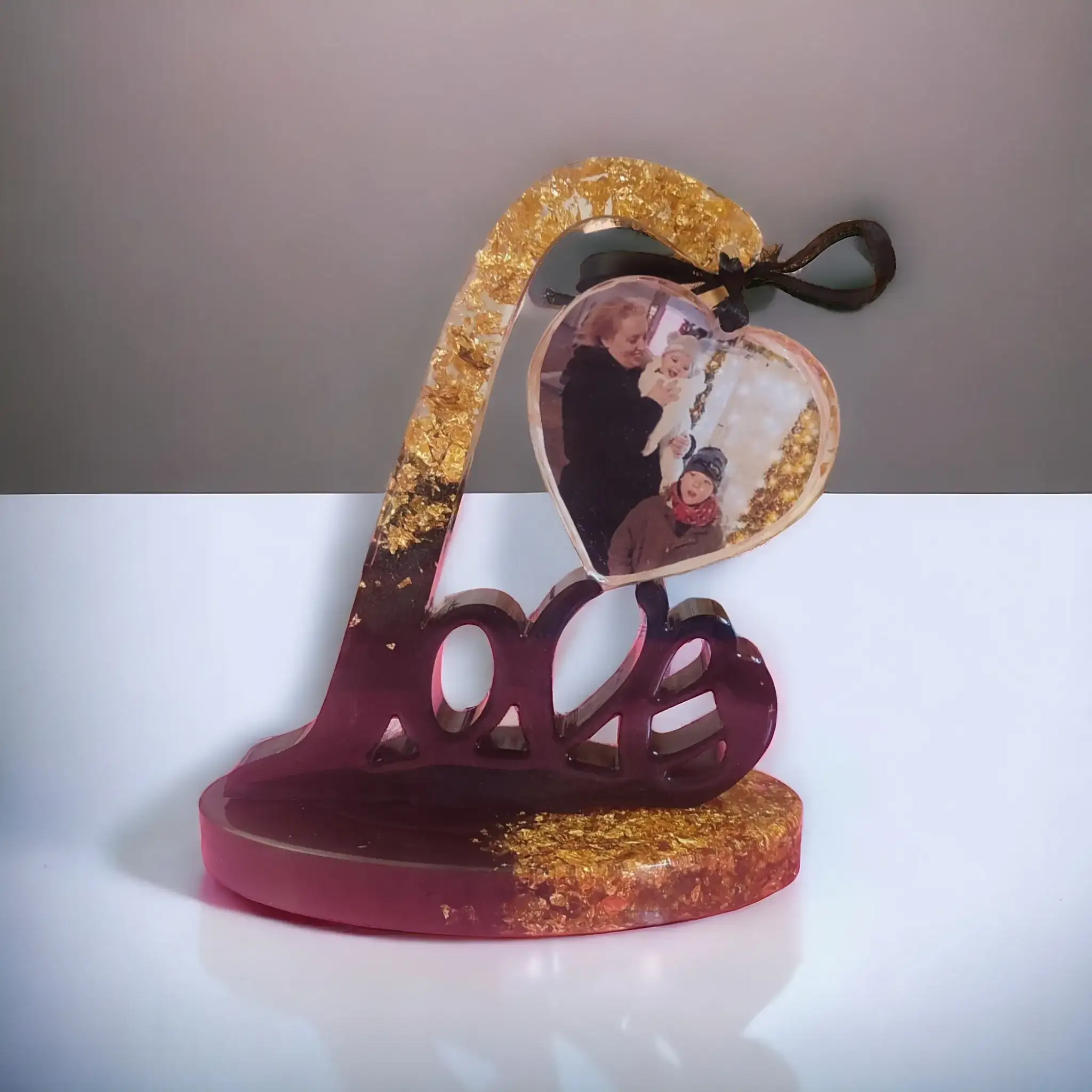 Corazones encapsulados en resina - Imagen 3