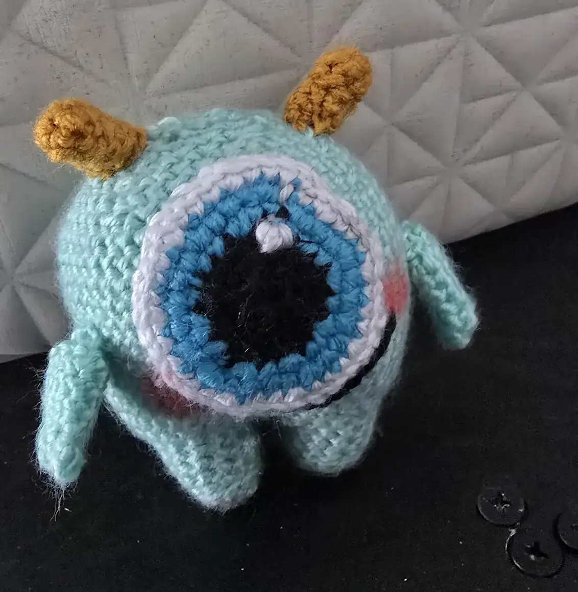Amigurumi Monstruo verde
