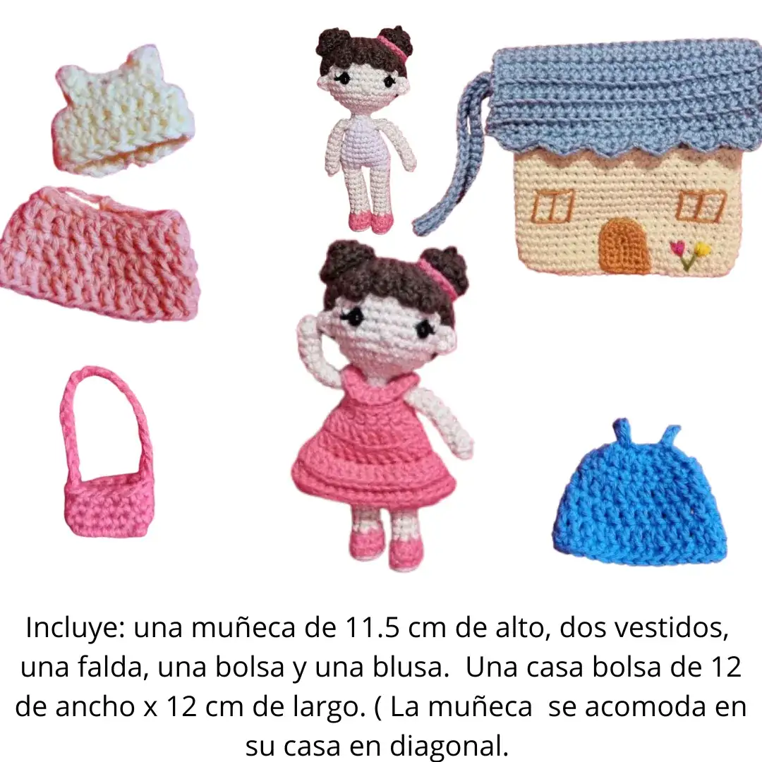 Muñeca tejida  - Imagen 3
