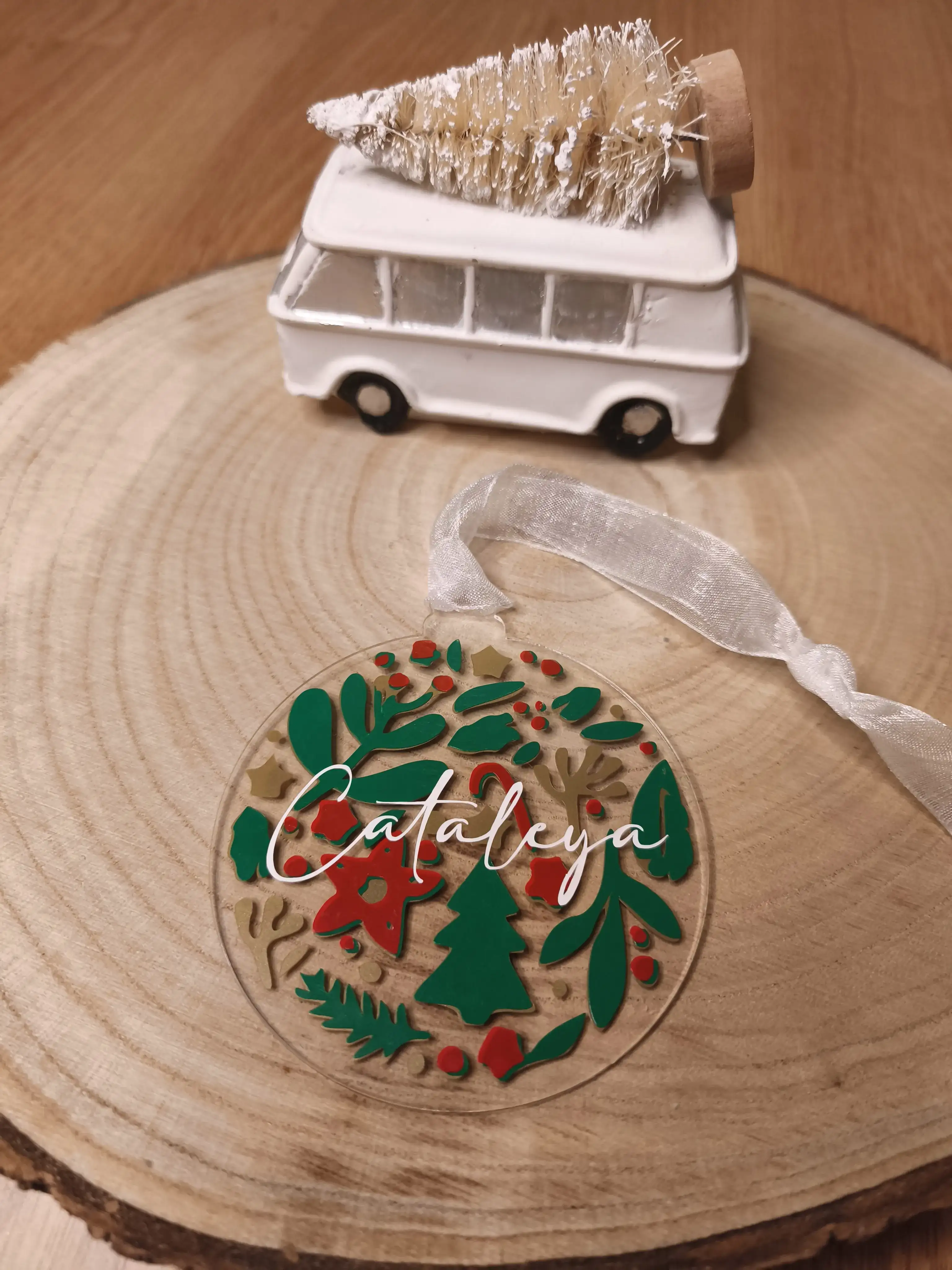 Bola de navidad personalizada 