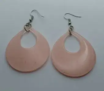 Pendientes Gota Rosas
