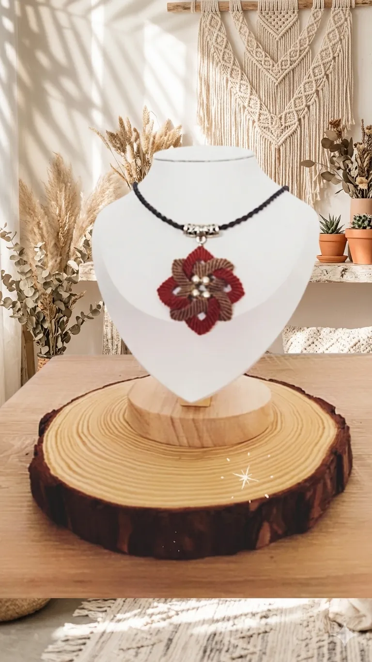 Collar Flor Tribal