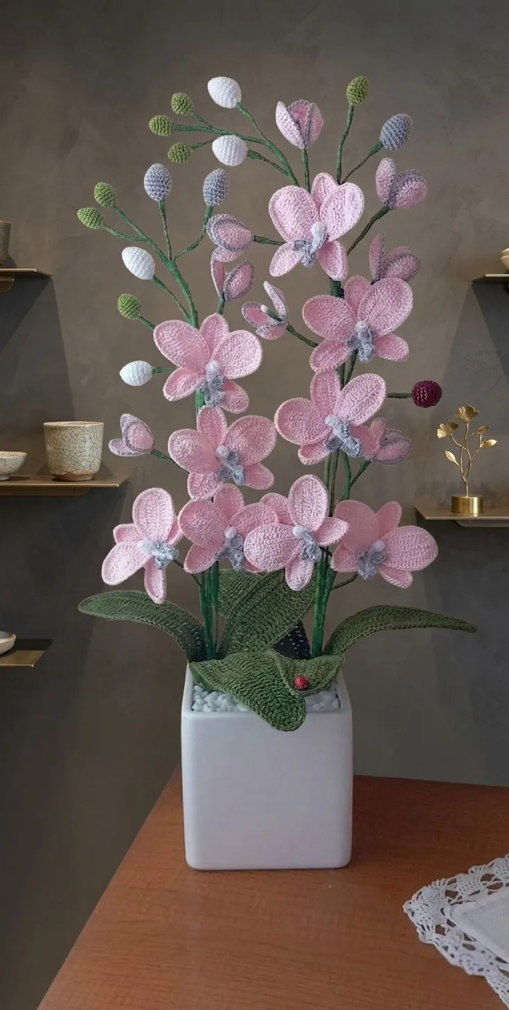 Flores en crochet – decoración artesanal que dura para siempre