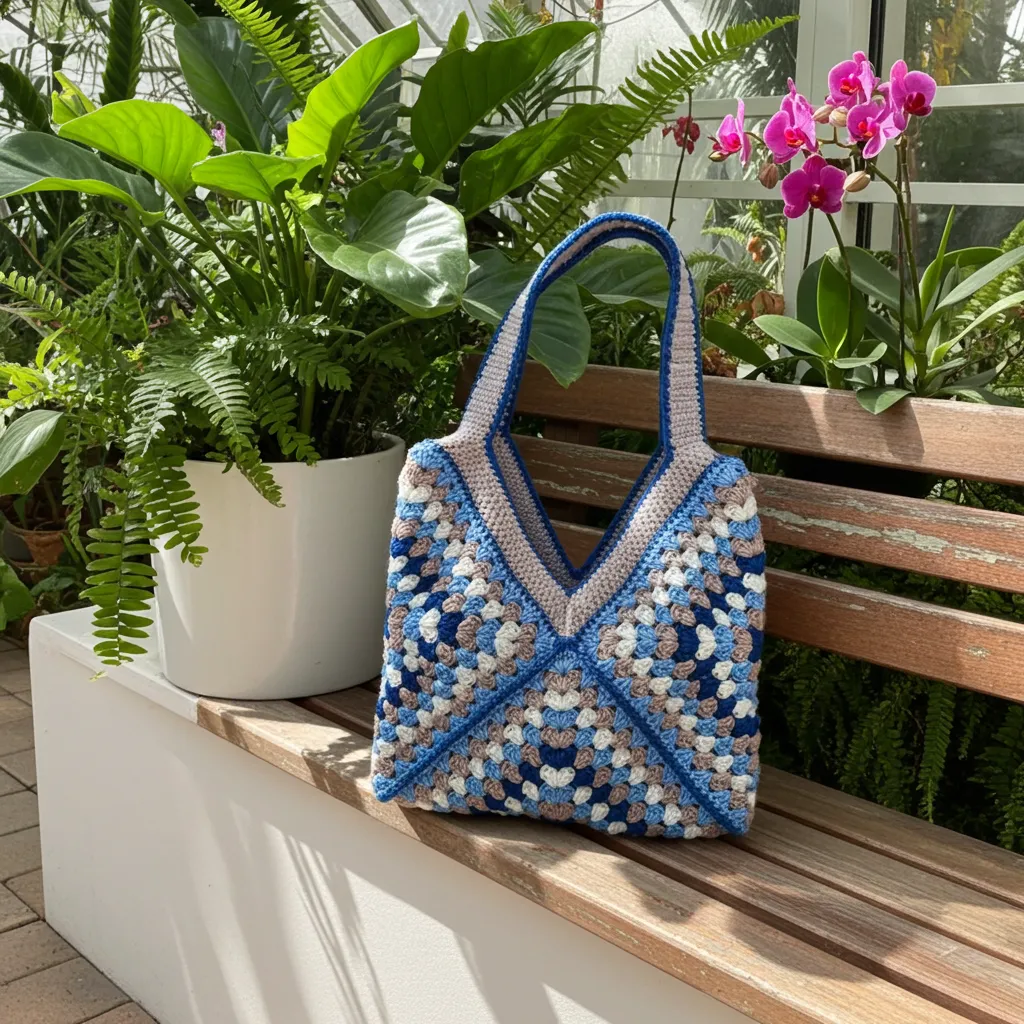 Bolso de hombro mar - Imagen 4