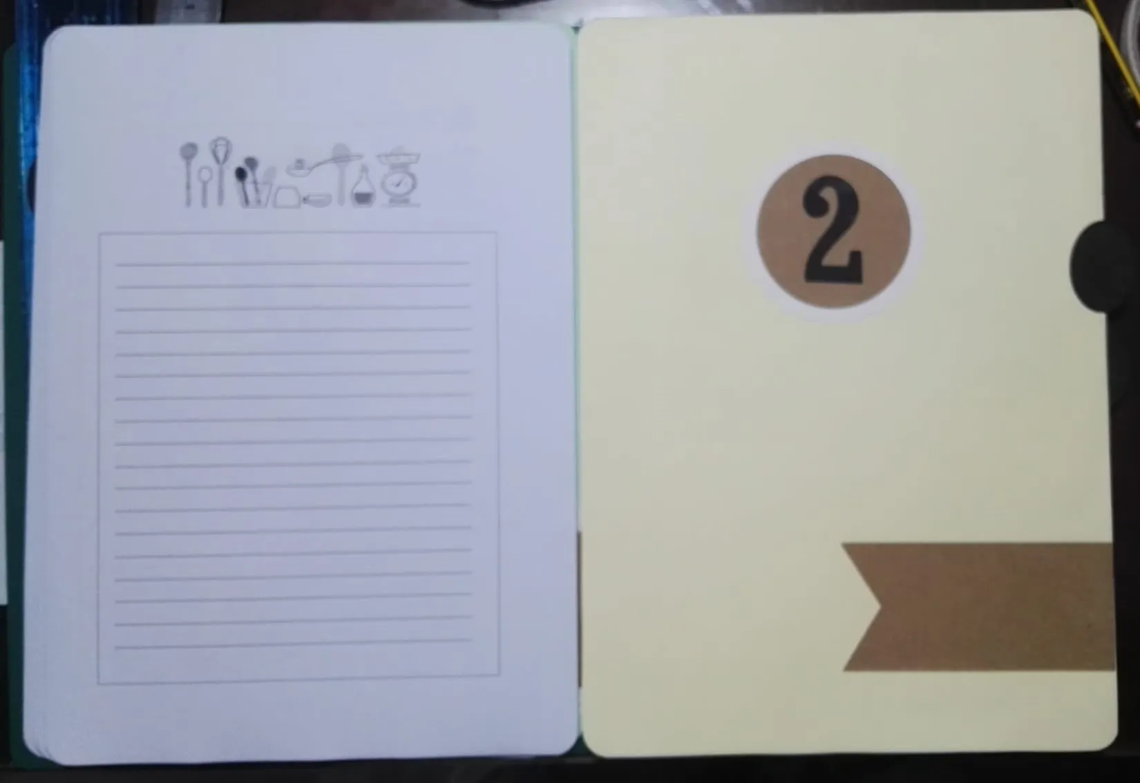 Libreta recetario artesanal - Imagen 4