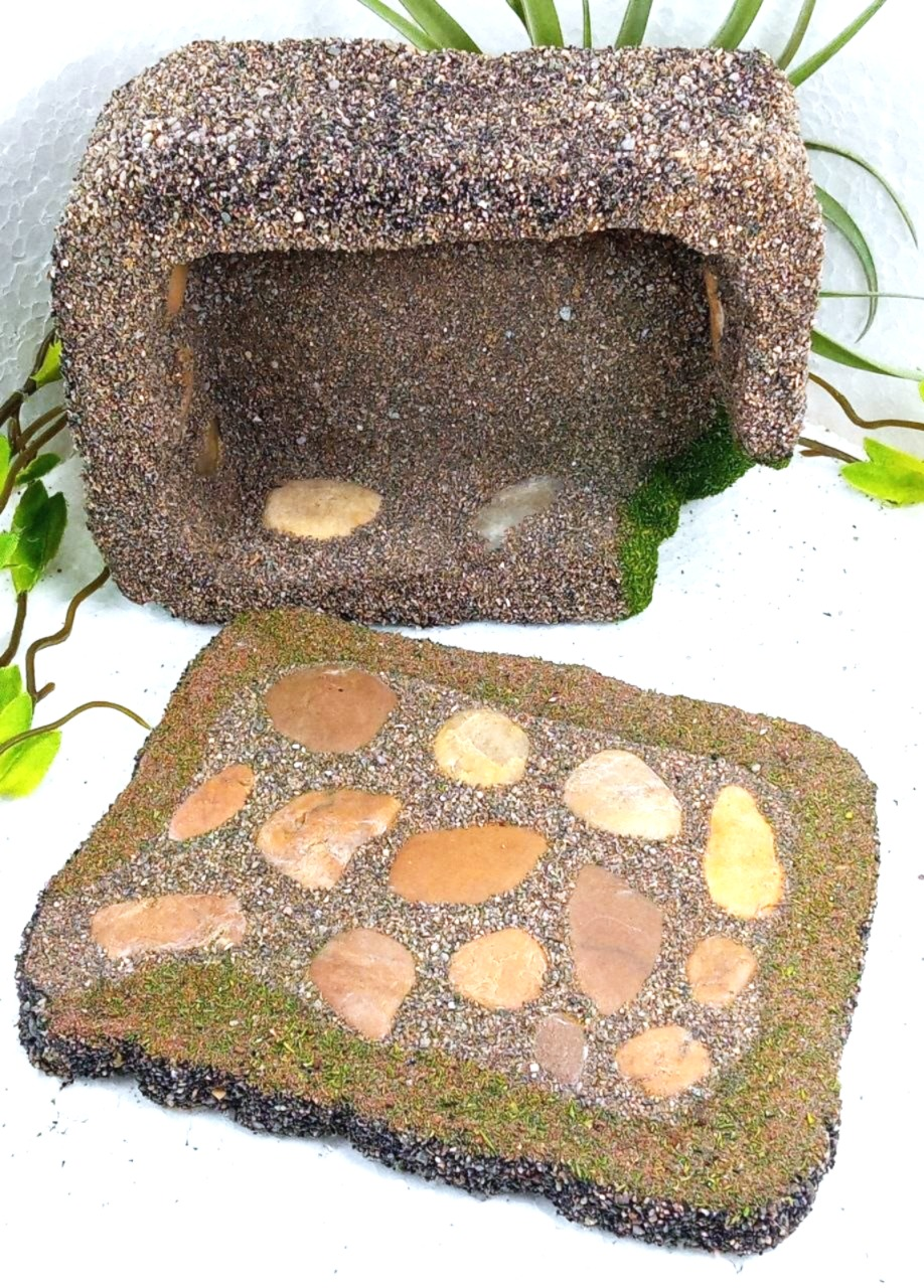 Refugio cueva de piedras para reptiles - Imagen 2
