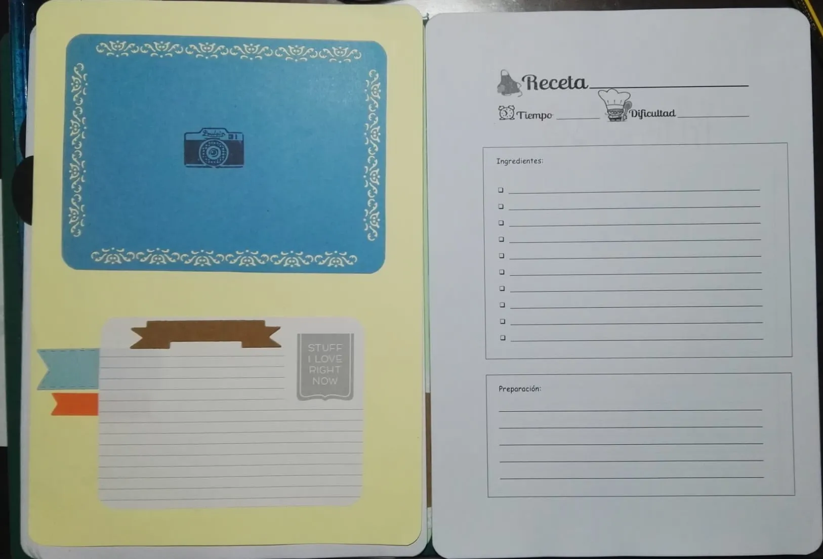 Libreta recetario artesanal - Imagen 5