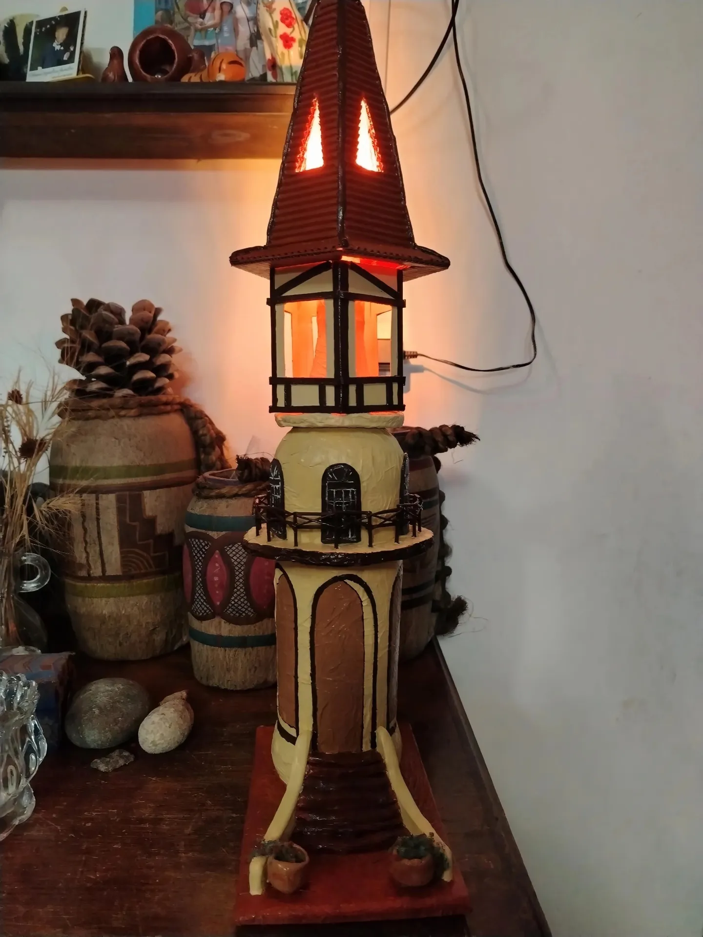 Lámparas con botellas - Imagen 4