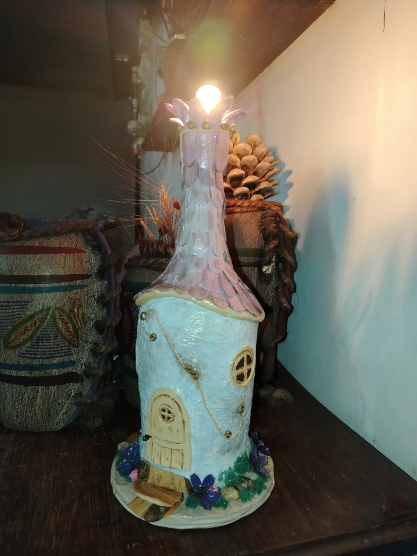 Lámparas con botellas - Imagen 3