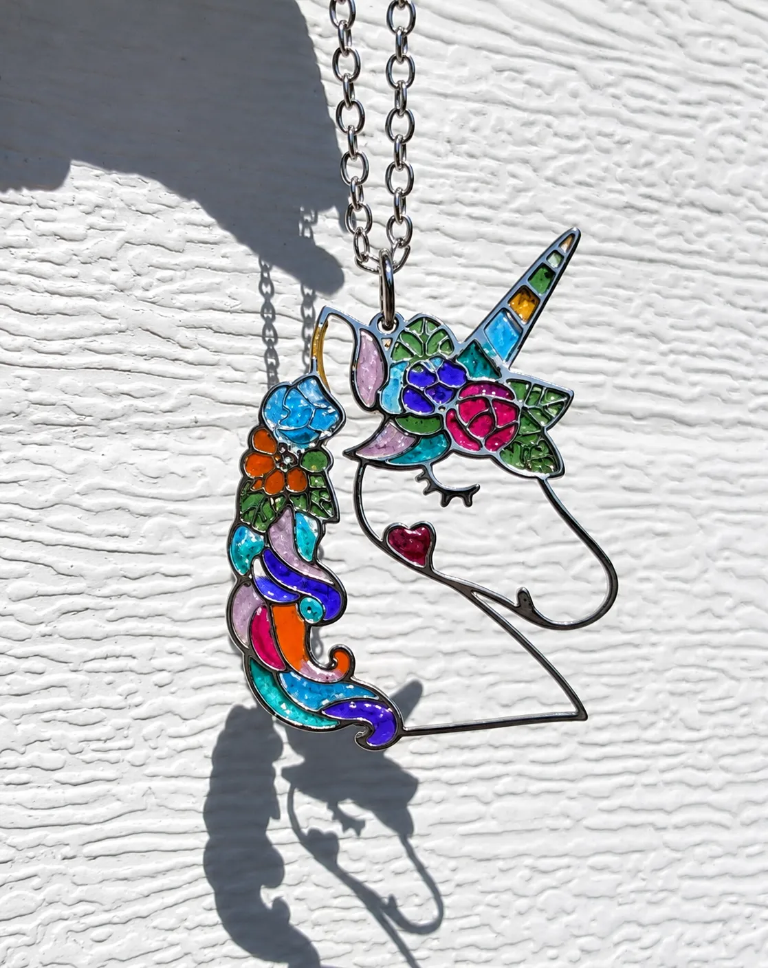 Colgante unicornio