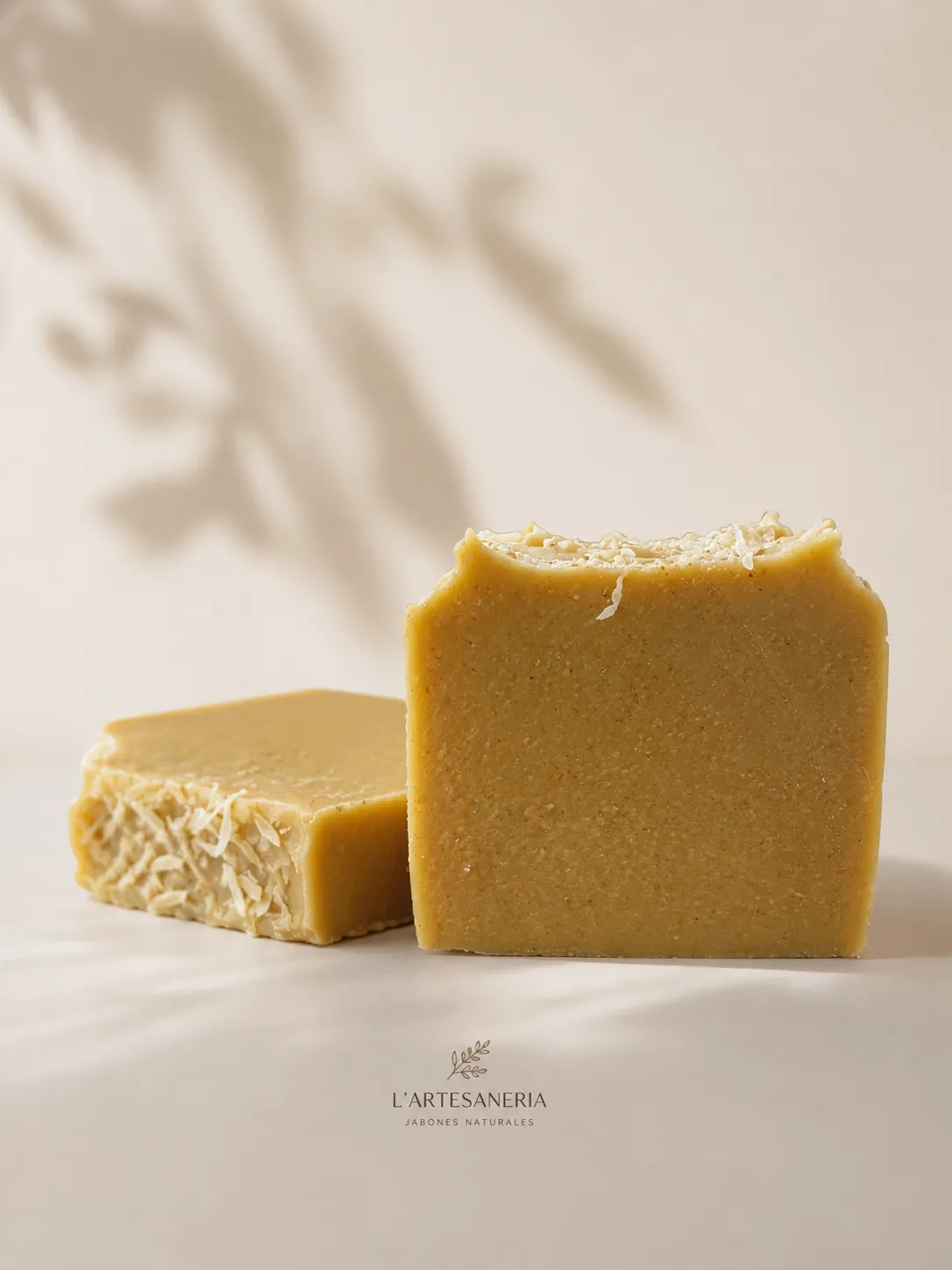 Jabón de leche de cabra, avena y miel