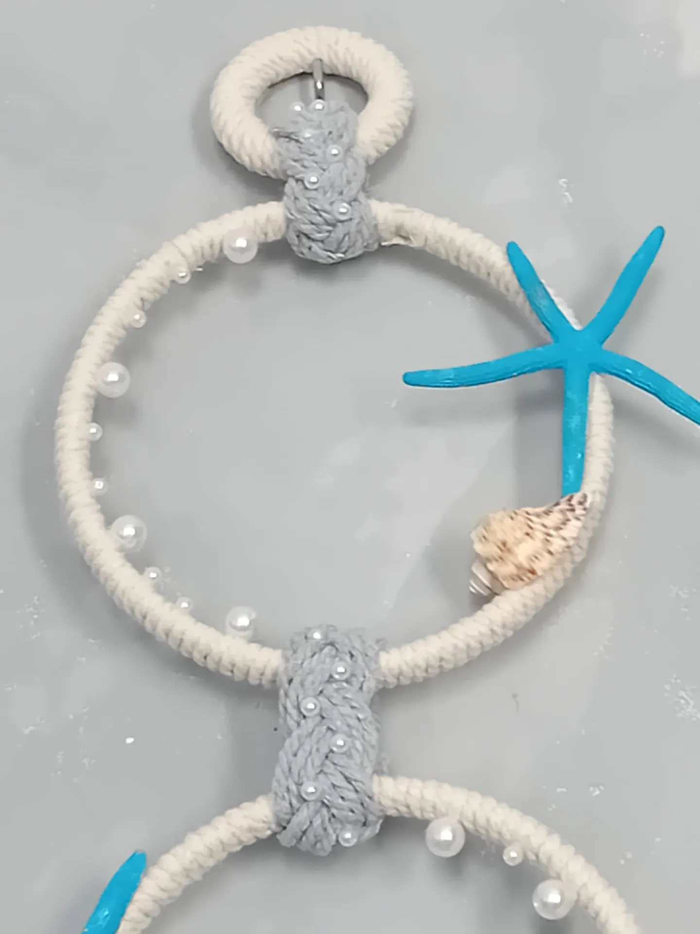 Tapiz de macramé, estilo mediterráneo  - Imagen 3