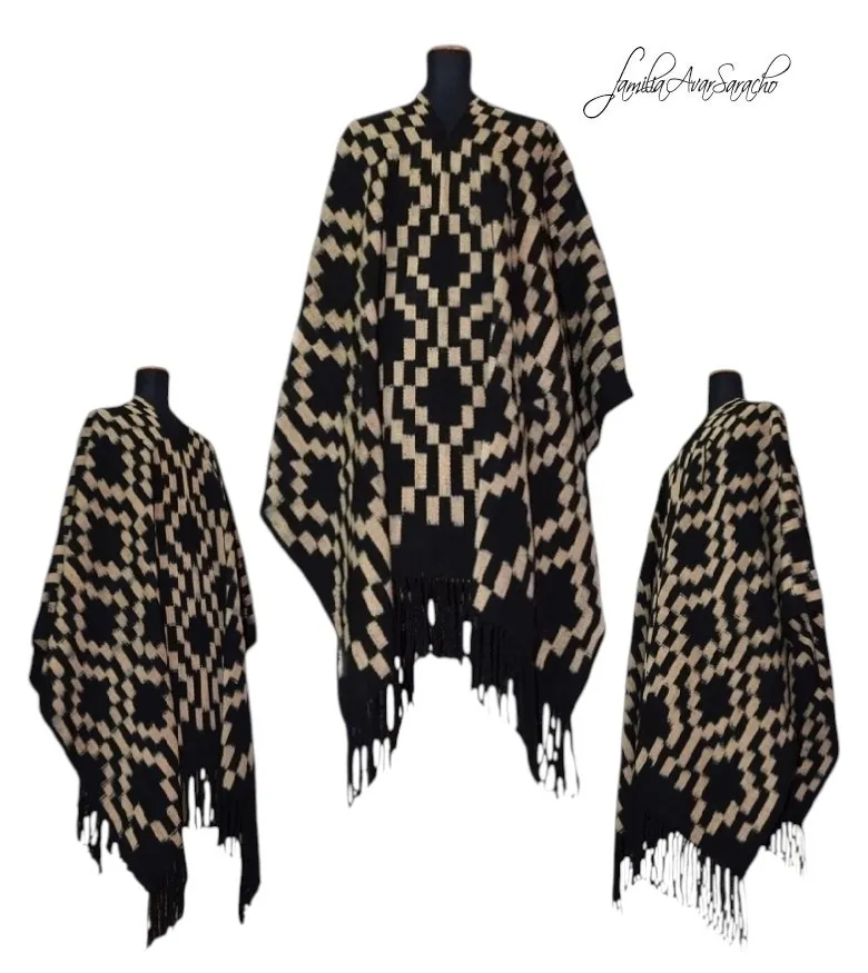 Poncho de Guarda Atada A002/1 "Familia Avar Saracho"