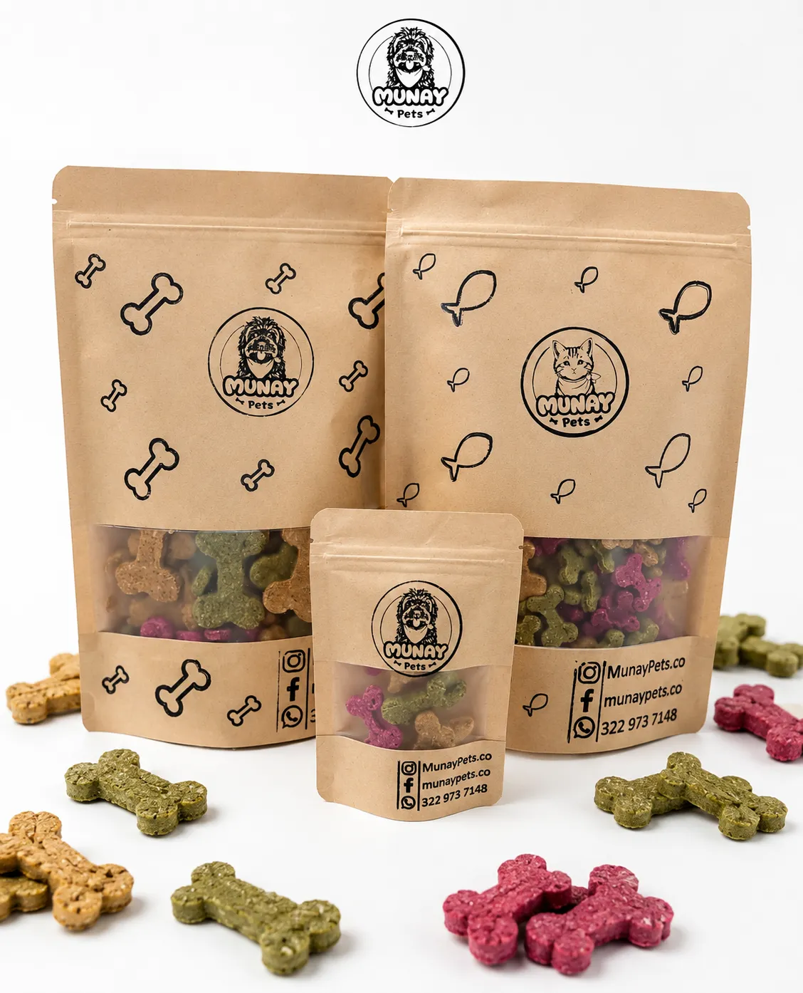Galletas artesanales para mascotas