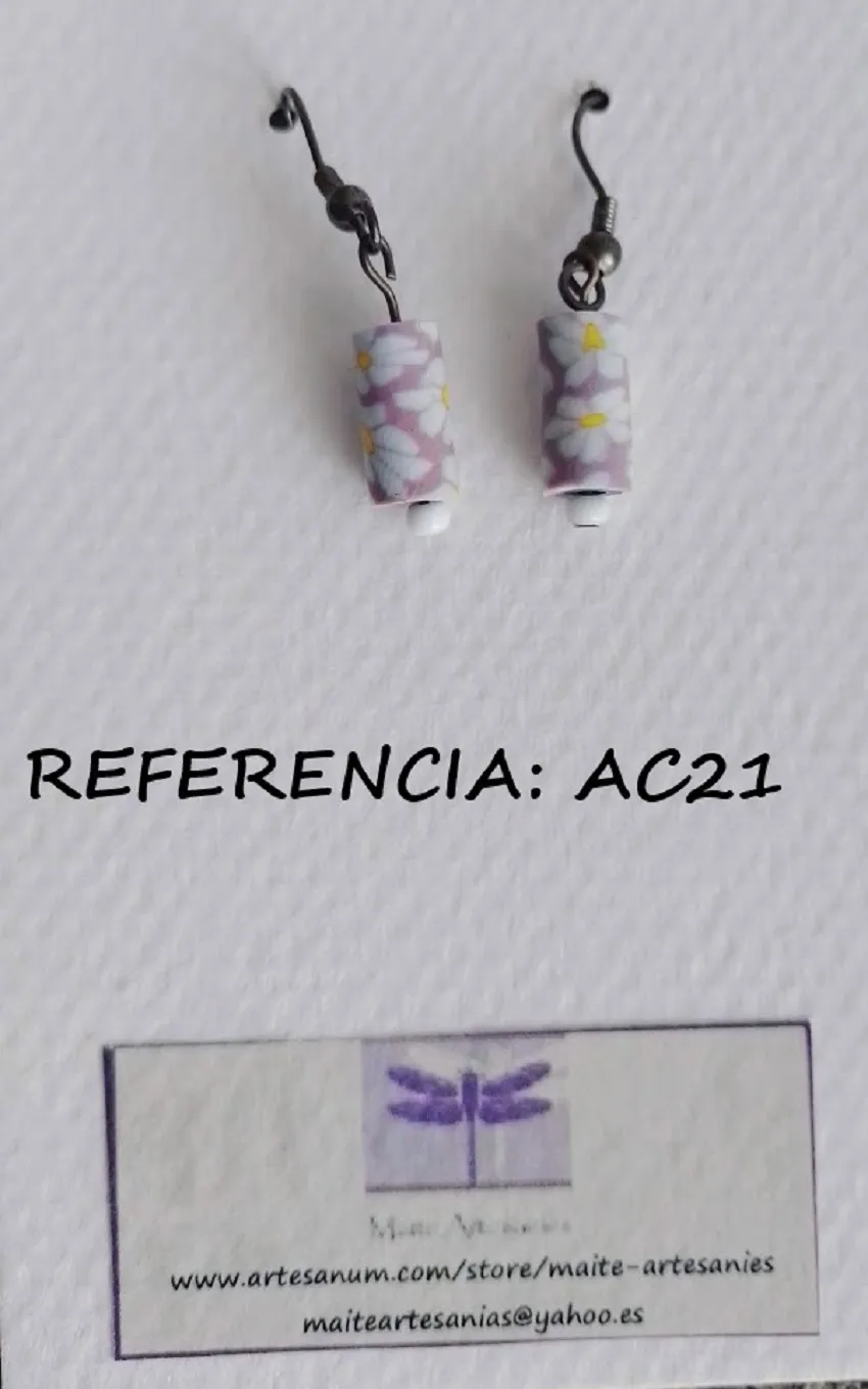 Arracades argila polimèrica referencia AC21