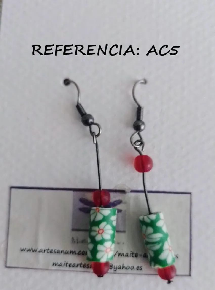 Arracades argila polimèrica referencia AC5