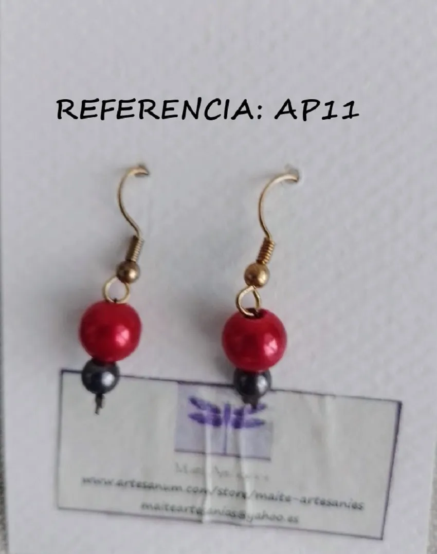 Arracades perles referencia AP11