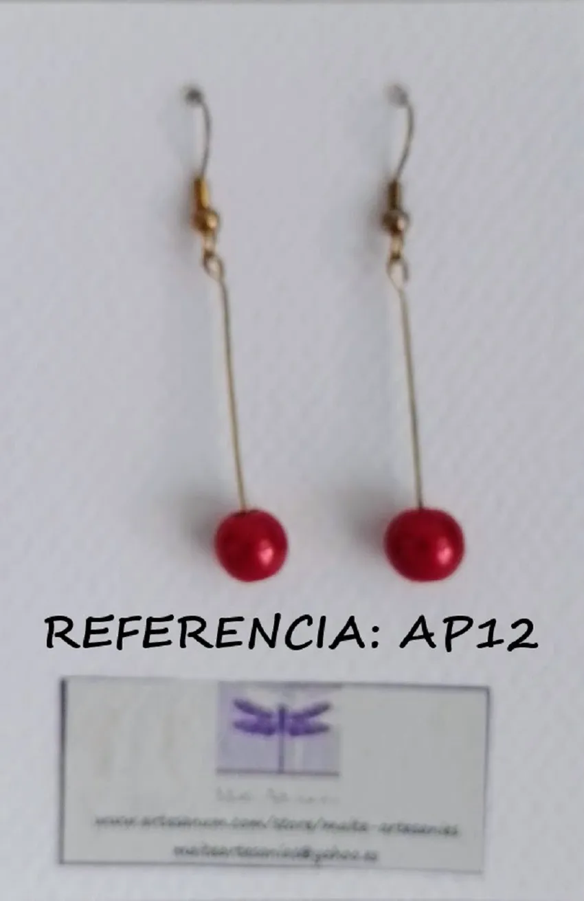 Arracades perles referencia AP12