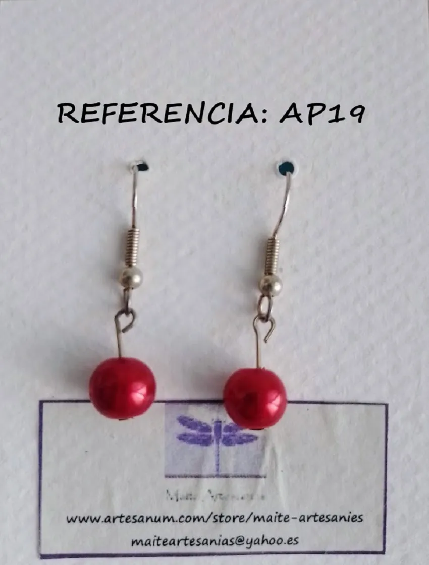 Arracades perles referencia AP19