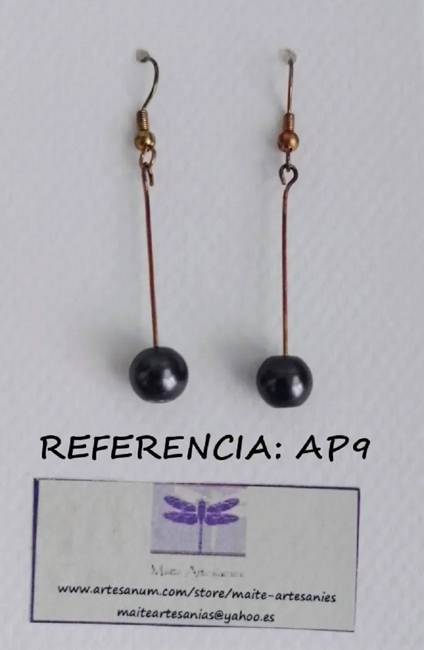 Arracades perles referencia AP9