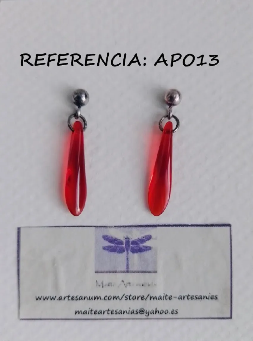 Arracades vidre referencia APO13