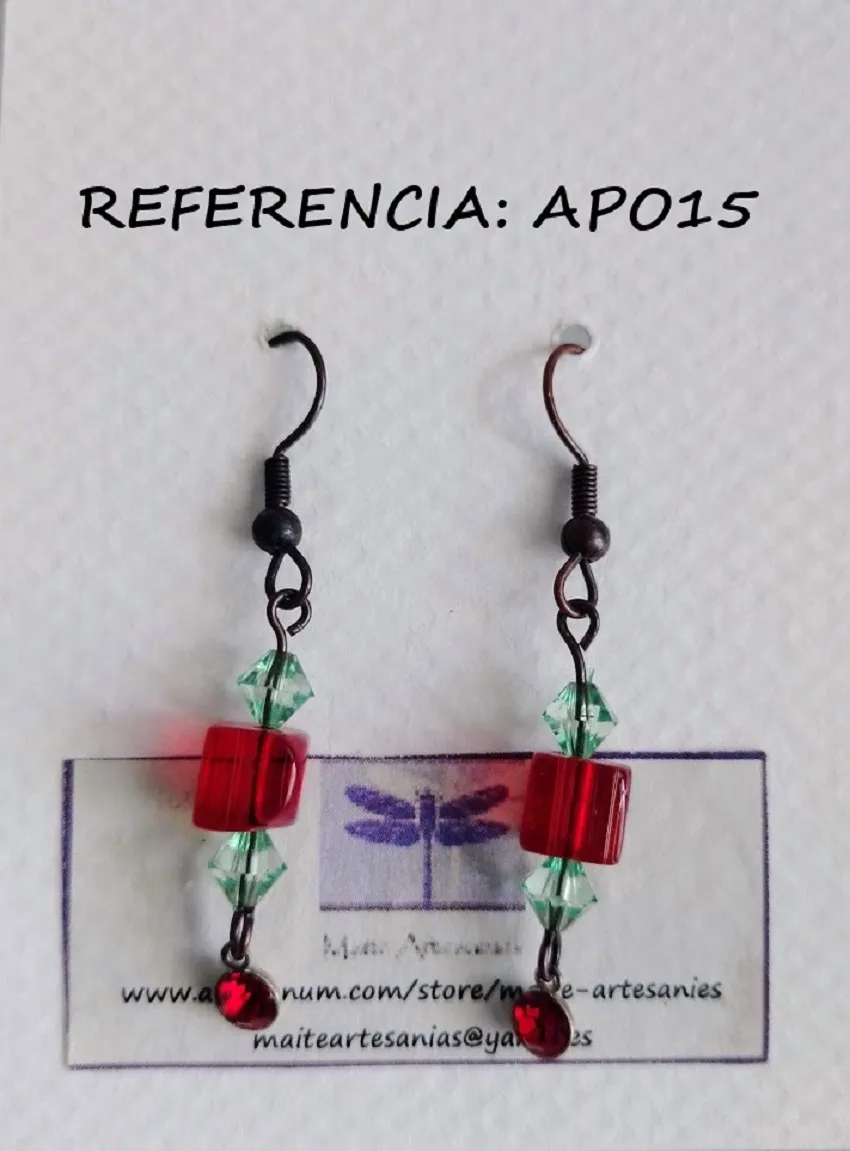 Arracades vidre referencia APO15