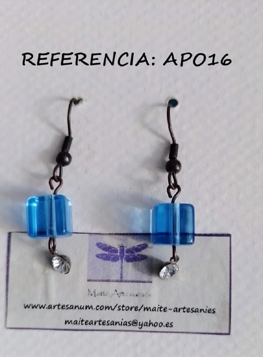 Arracades vidre referencia APO16