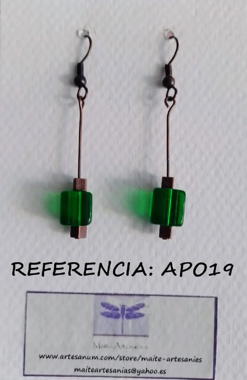 Arracades vidre referencia APO19