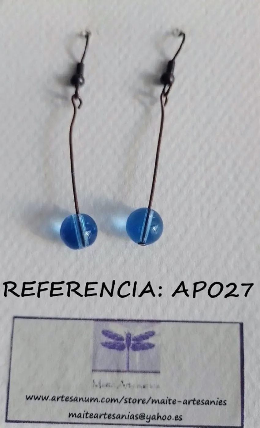 Arracades vidre referencia APO27