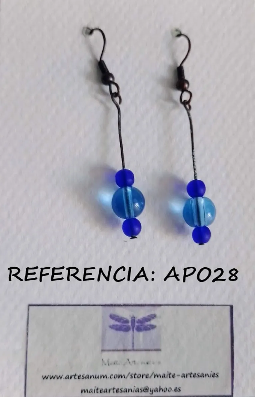 Arracades vidre referencia APO28