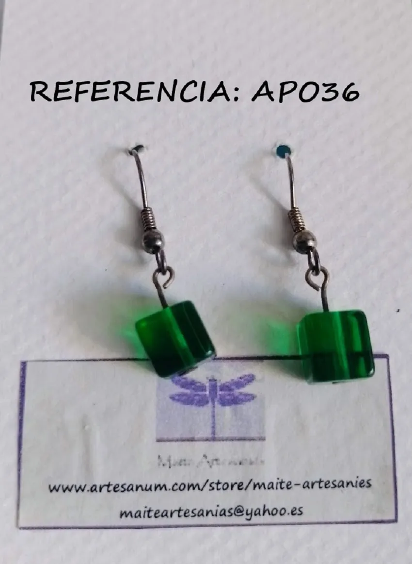 Arracades vidre referencia APO36