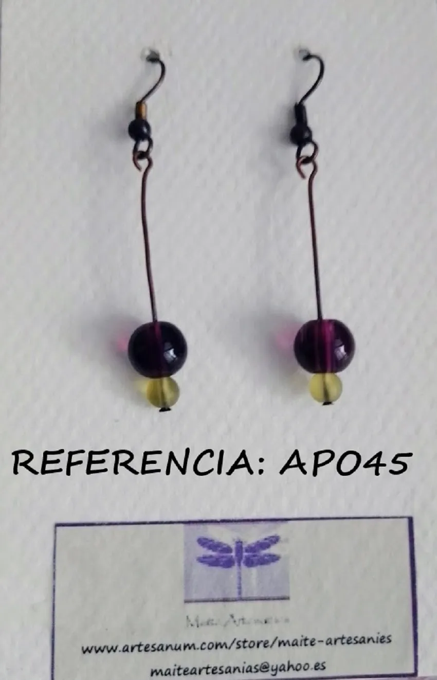 Arracades vidre referencia APO45