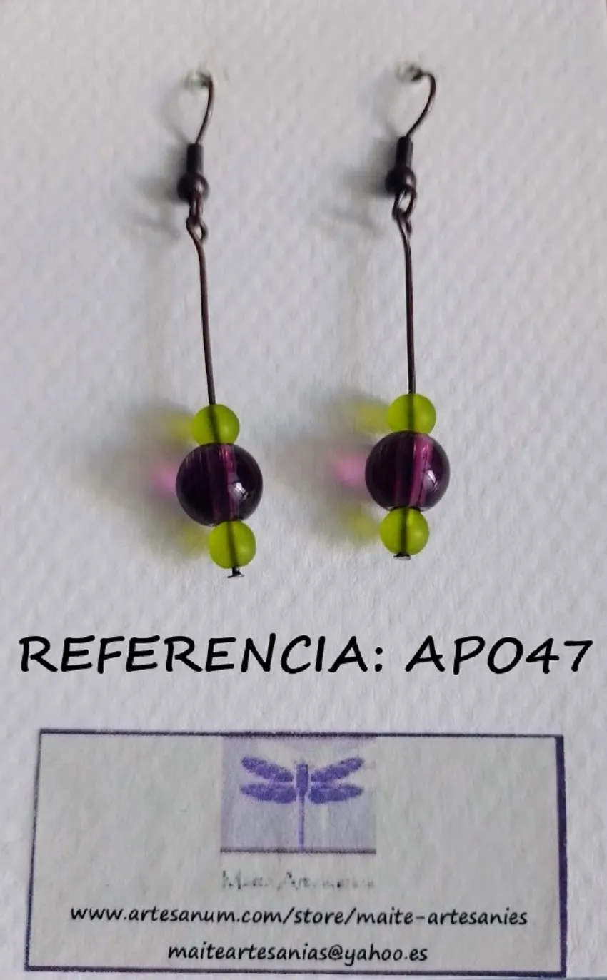 Arracades vidre referencia APO47