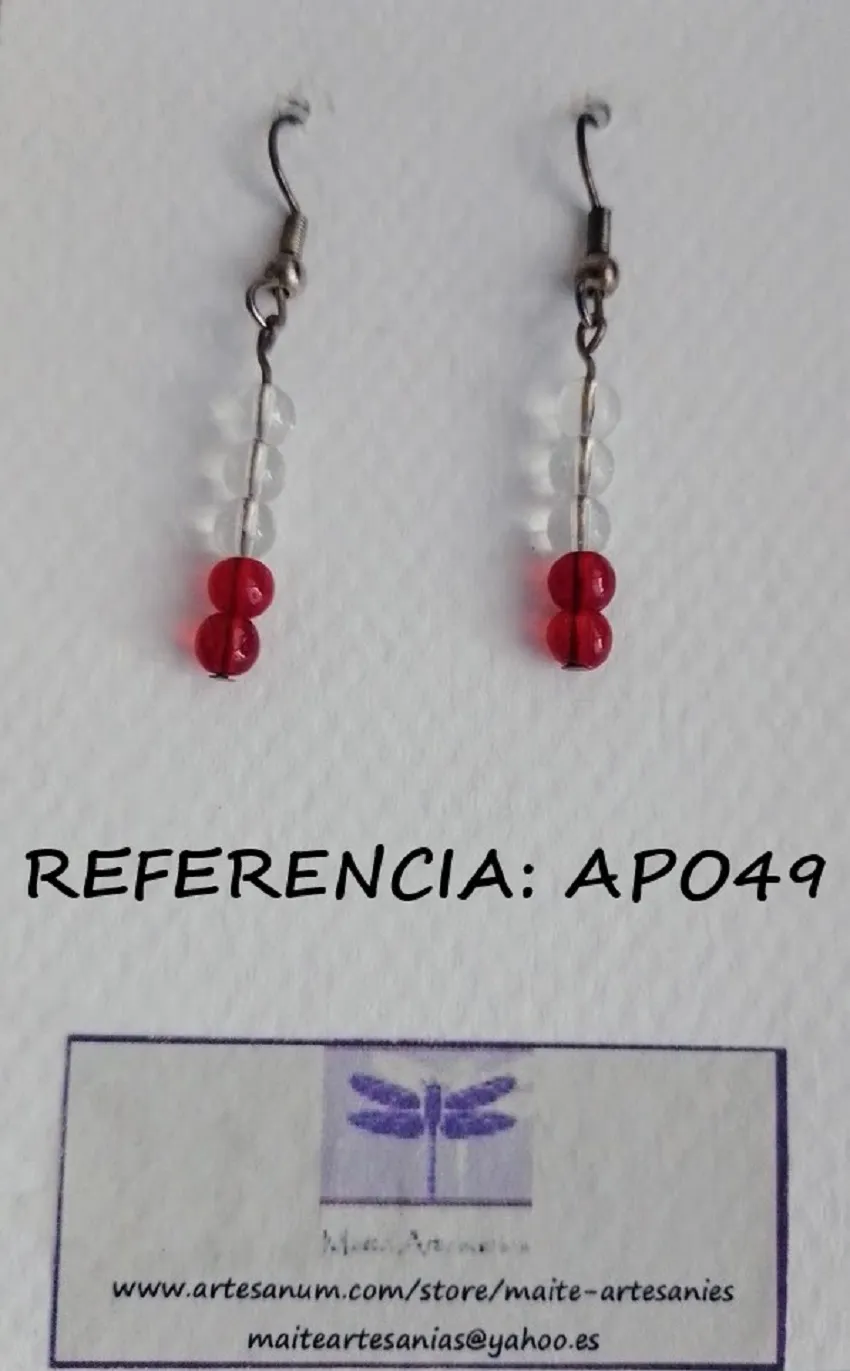Arracades vidre referencia APO49