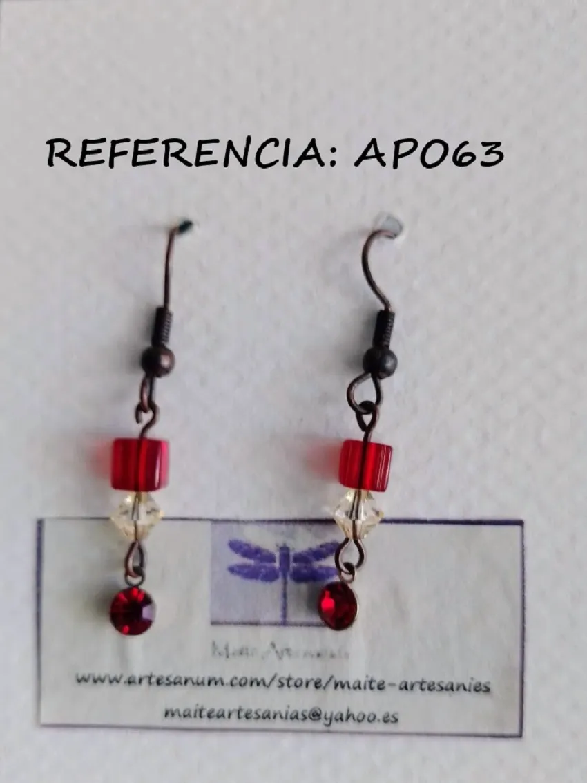 Arracades vidre referencia APO63