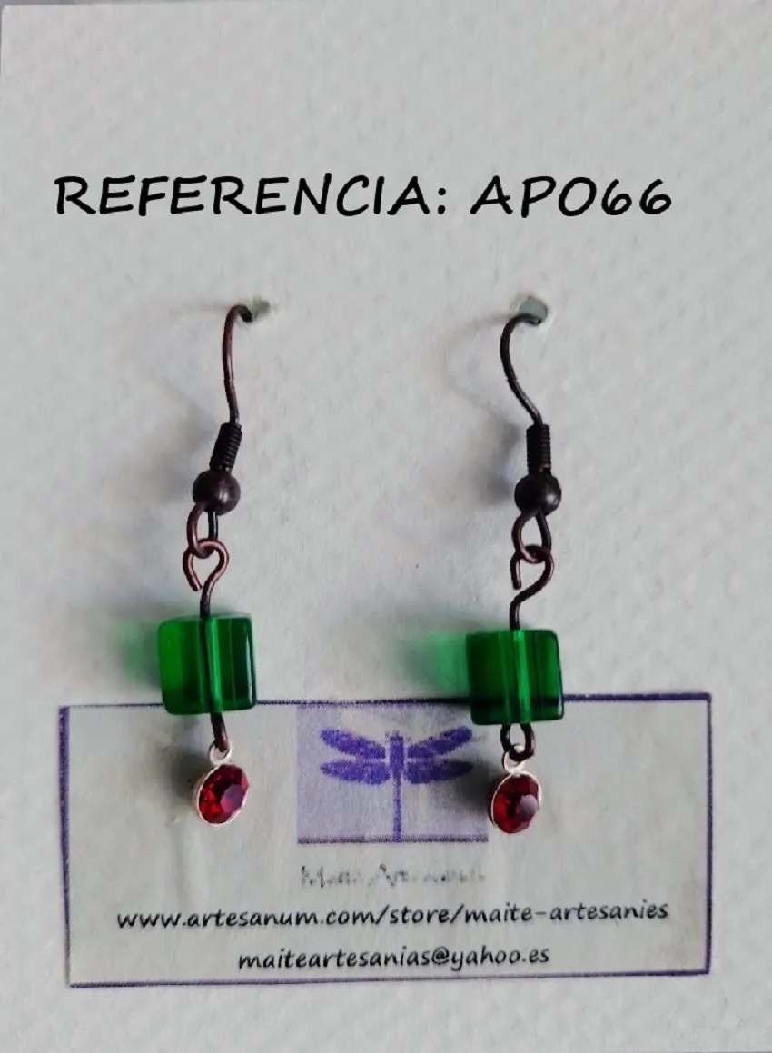 Arracades vidre referencia APO66