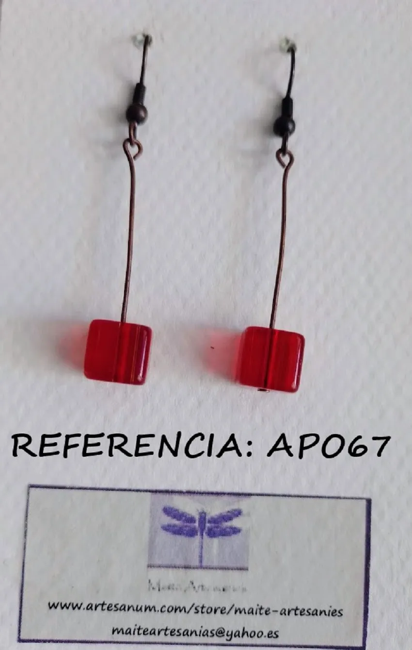 Arracades vidre referencia APO67