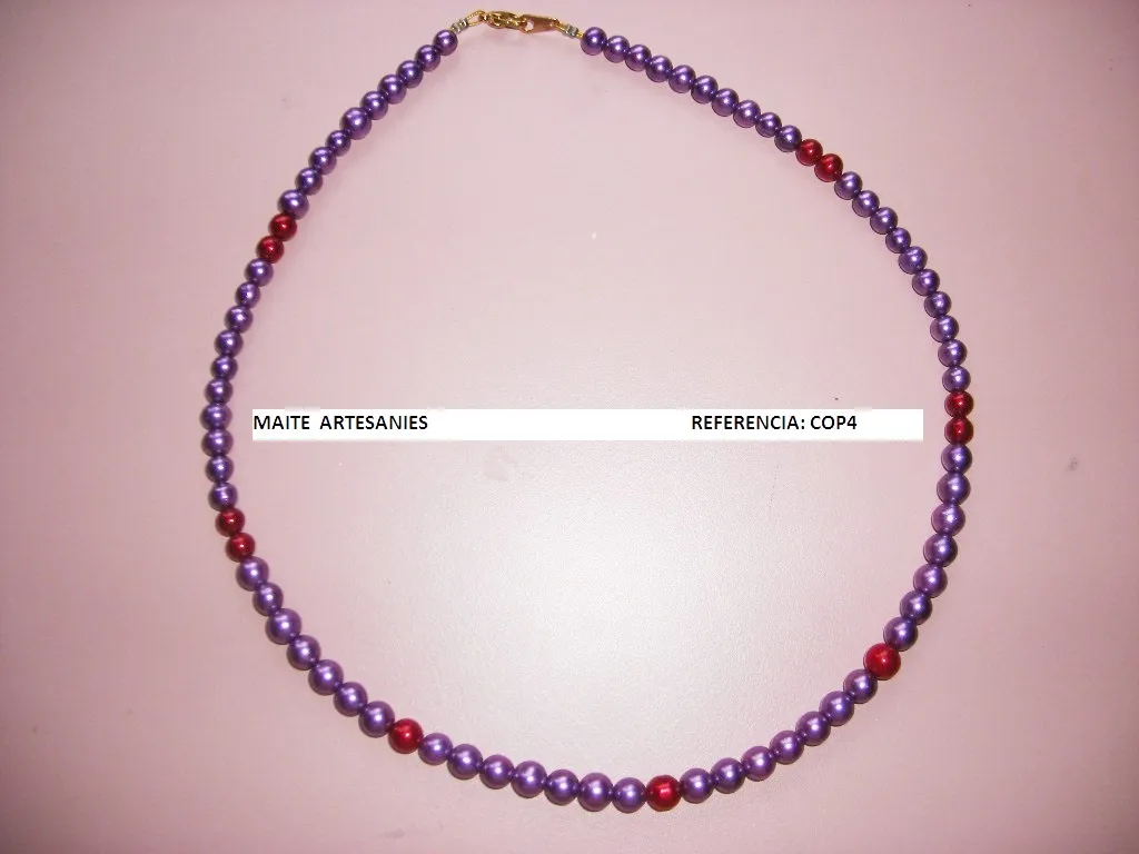 Collaret perles referencia COP4