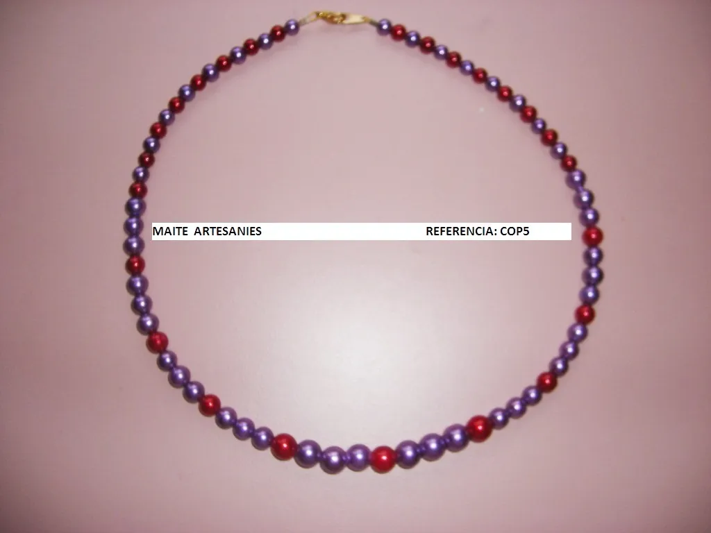Collaret perles referencia COP5