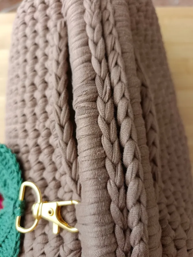 Bolso Clutch Nude & Cherry - Imagen 3
